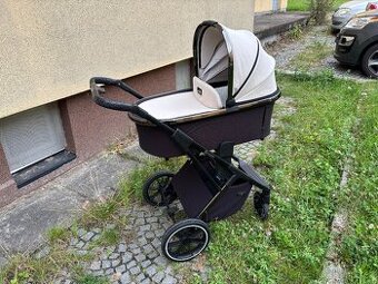 Kočár Moon PIÚ extra BEIGE 2024
