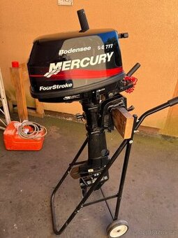 Lodni motor Mercury 5hp 4t, kratka noha