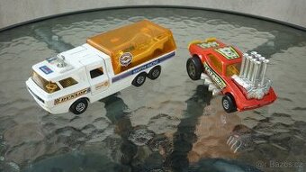MATCHBOX SUPER KINGS RACING CAR TRANSPORTER K - 7 ENGLAND