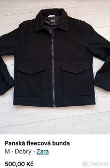 Panská fleecová bunda