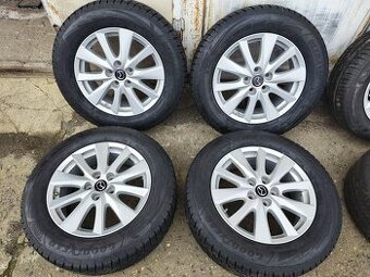 17"zimní alu sada 5x114 origo Mazda CX5 CX7 225/65 TPMS