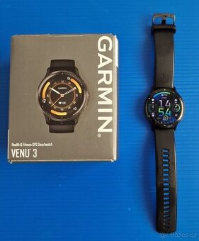 Predám Garmin Venu 3 + remienky a ochranné sklíčka