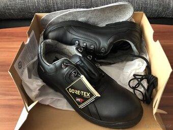 Celokožené polobotky Prabos S74622 MERANO GTX black velikost