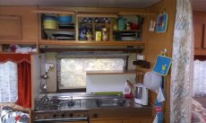 Zahrada s karavanem u Plzně - 1