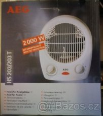 Teplovzdušný ventilátor