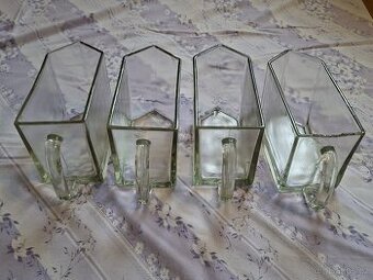 Dóza zásobnice skleněná na potraviny RETRO - 1