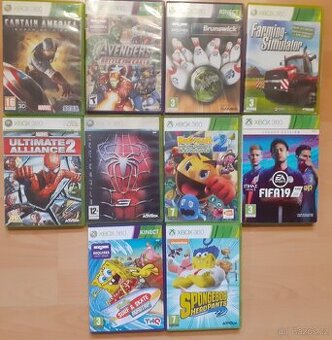 Težko sehnatelné hry na xbox 360 cena za kus