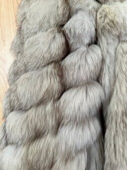 Paleto stříbrná liška vel. 38-40