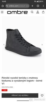 Vysoké tenisky Ombre