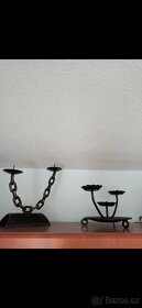 Prodám kovaný svícen - sleva