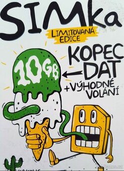 SIM KAKTUS ze speciální edice 10 GB