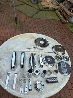 Nachromované díly na auto moto veterány