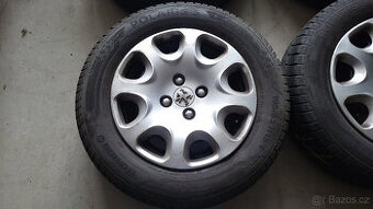 Zánovní zimní kola 15" 4x108 Peugeot, Citroen