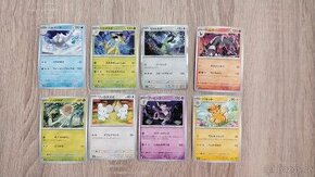 Originál japonské Pokémon karty