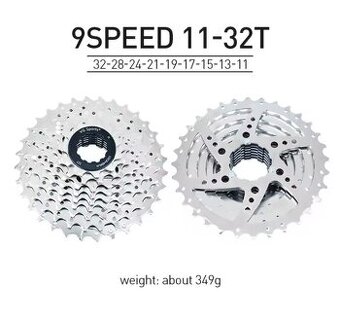 Kazeta - 9rychlostní