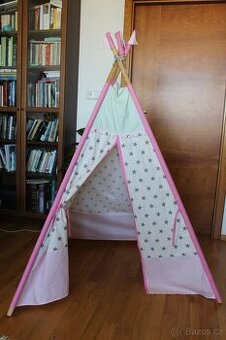 Dětský stan teepee 90 x 150 cm