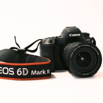Zrcadlovka EOS 6D Mark II / fotoaparát s objektivem