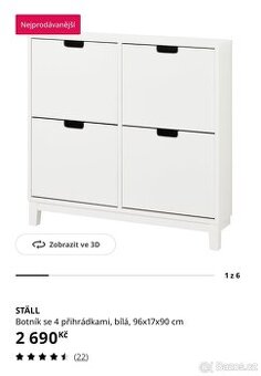 Botník IKEA