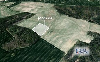 Pole 26 905 m², Podíl 9 % o výměře 2 392 m²