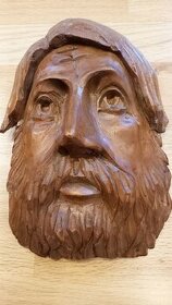 Dřevořezba – „Tvář muže“