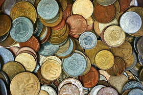 Mince, bankovky - malá sbírka