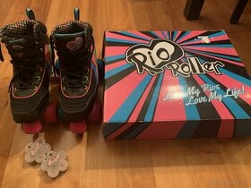 Trekové kolečkové dívčí brusle Rio Roller - 1