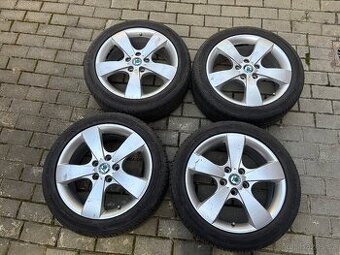 Alu kola 17” 5x112, Oct II, včetně letních pneu