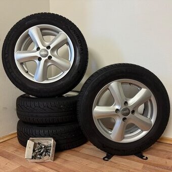 DACIA LOGAN/SANDERO 4x100 R15 ET40+LETNÍ 185/65R15 6/5mm