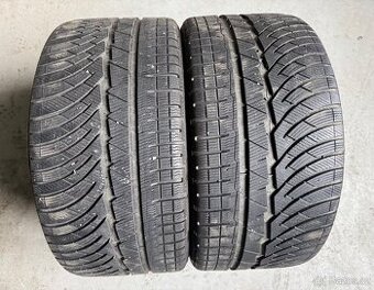 Prodám 2x použité zimní pneumatiky MICHELIN PILOT ALPIN PA4