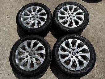 Sada alu kol SEAT Leon R16 5F0601025A letní pneu 205/55/16
