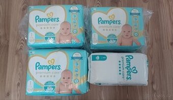 Pampers Premium Care vel. 1 (2–5 kg) – 536 ks