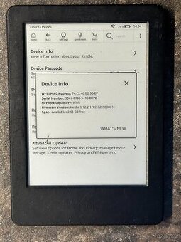 Amazon Kindle Basic 7. gen čtečka knih 4GB