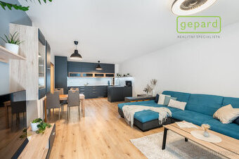 Prostorný byt 3+kk (90 m²) s velkým balkonem a parkovacím st