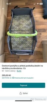 Cestovní postýlka pro