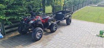HECHT čtyřkolka s přívěsem TOP STAV