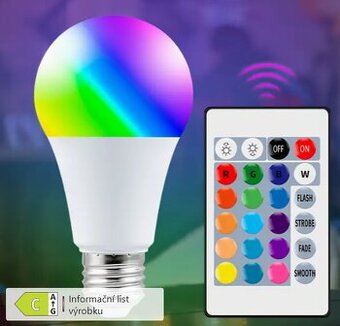 RGB Led žárovka