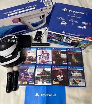 Virtuální realita ps4 ps5 , playstation VR , ps4 vr
