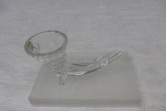 Skleněny Roh Broušené Sklo ČSSR