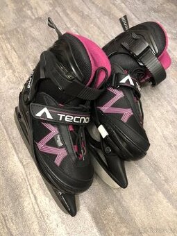 Rostoucí dětské brusle na led