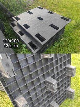 Plastové palety různé druhy