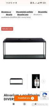 Prodám akvarium
