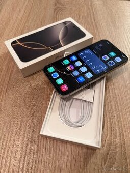Apple iPhone 16 Pro Max 256GB Natural Titanium Top Stav