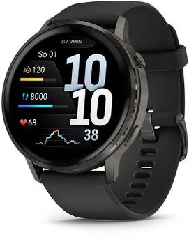 Garmin Venu 4 45mm Slate/Black Band