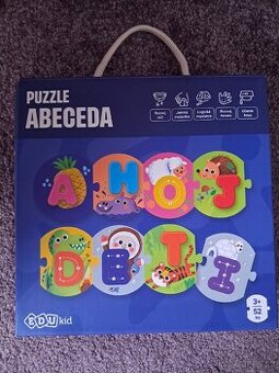 Motessori puzzle abeceda