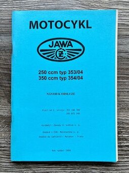 Návod k obsluze - ČZ - Jawa 250 / 350 ccm ( 1959 ) REPRINT - 1