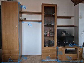 prodám stěnu do obývacího pokoje - jen osobní odběr