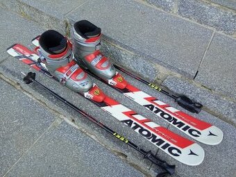 Dětské lyže Atomic komplet set