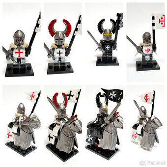 Minifigurky rytíři (3), typ LEGO