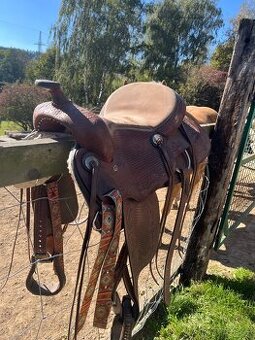 Westernové sedlo - 1