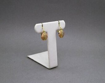 Zlaté náušničky  v kombinaci